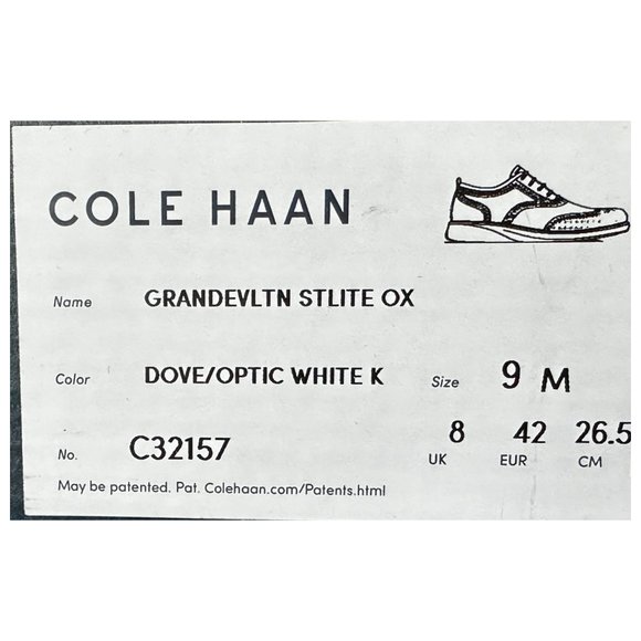 Cole Haan Men\'s Grand Evolition Stitchlite Dove/Optic White main image 4